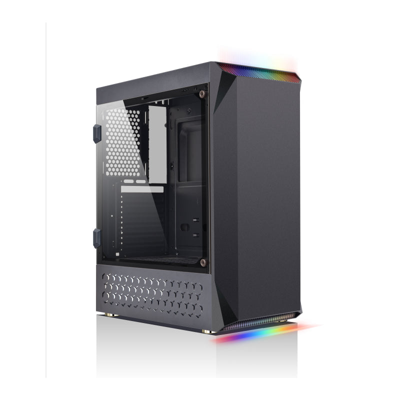 Caja Pc Globbaltec Gatx Rgb Usb 3.0 Sin Fuente