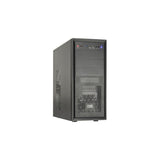 Caja Pc Inter-Tech It-8862 Plaid (Negro, Abschliessbar) 88881380