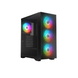 Caja  Pc Logic Dart Pro Argb Midi Usb-C Negro