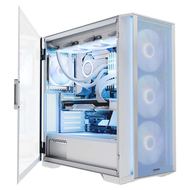 Caja Pc Modecom Horizon Argb Biala