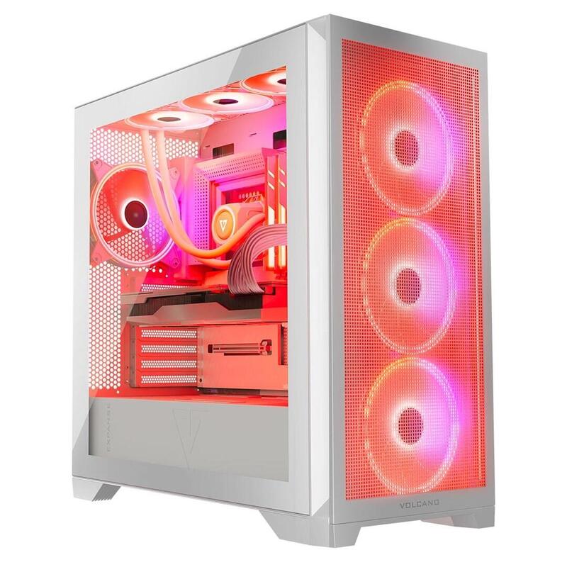 Caja Pc Modecom  Volcano Expanse S Apex Argb Midi White
