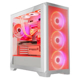 Caja Pc Modecom  Volcano Expanse S Apex Argb Midi White