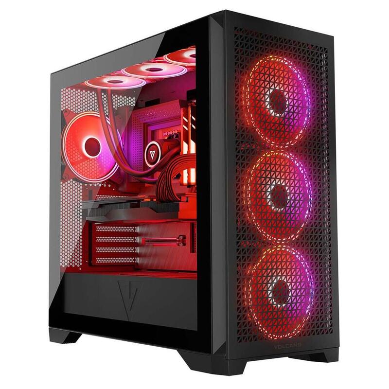 Caja Pc  Modecom Volcano Expanse  T Apex Argb Midi Black