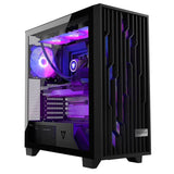 Caja  Pc Modecom Volcano Perun Apex Argb Czarna