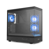 Caja Pc Nox Semitorre Frameless Hummer Signal Argb Negro Usb Type C