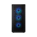 Caja Pc Nox Semitorre Mesh Infinity Iota Argb Negro Usb 3.0