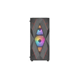 Caja Pc Obudowa Volcan Negro Mid Tower Rgb