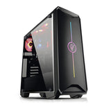 Caja Pc Phoenix Zmir Atx / Mini-Atx / Micro-Atx Con 3 Ventiladores Rgb Y Controladora / Usb 3.0