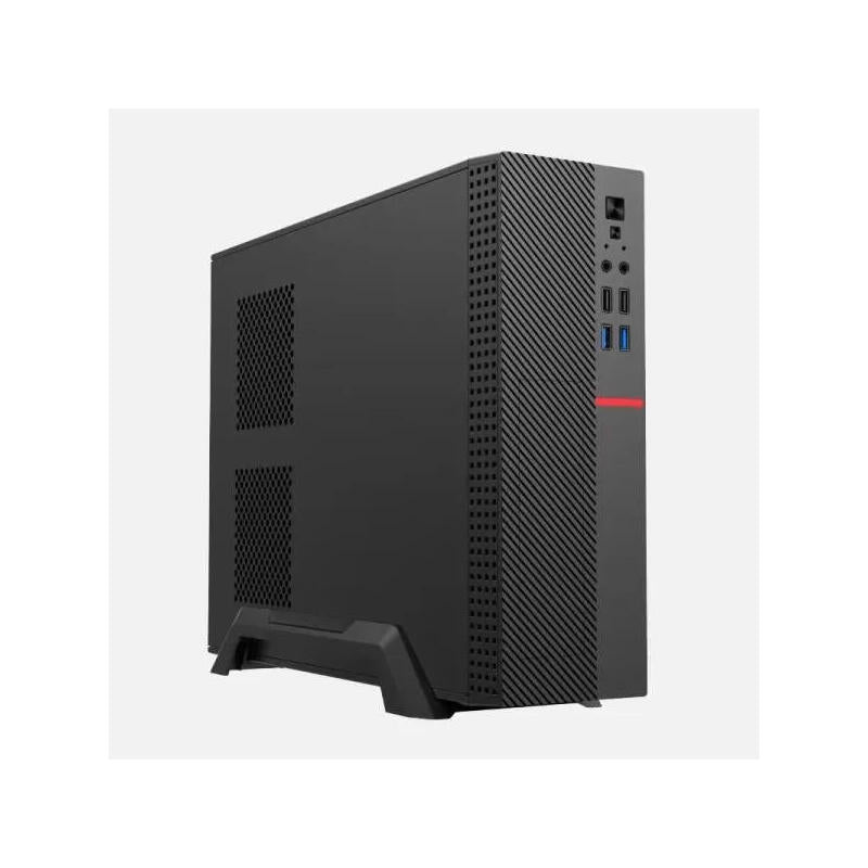 Caja Pc Roatx Slim Appc-504sf Fa/500 Approx  Slim / 1×3.5' Hdd + 2×2.5' Ssd / 1×80 Mm Incluido / Usb 3.0 ×2 + Usb 2.0 ×2 / Fuente Sfx 500w / Negro