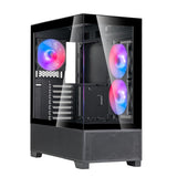 Caja Pc Silverstone Technology Lucid 05 (Negro, 270° Panoramaglas-Design) Sst-Ld05-B-Arg