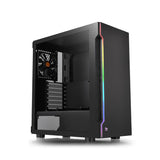 Caja Pc Thermaltake H200 Tg Rgb Midi Tower Negro