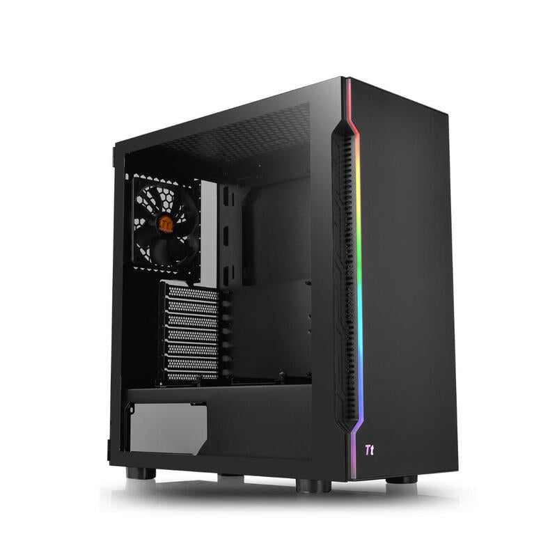 Caja Pc Thermaltake H200 Tg Rgb Midi Tower Negro