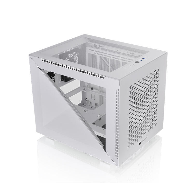 Caja Pc Thermaltake Microatx Divider 200tg Air Snow Ca-1v1-00s6wn-01