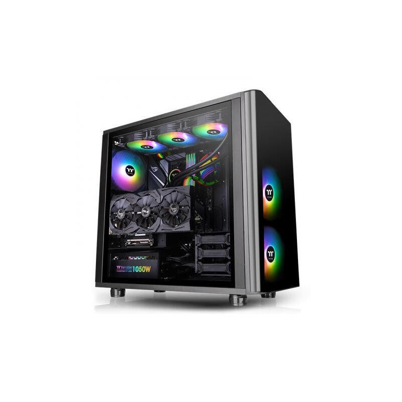 Caja Pc Thermaltake View 31 Argb Edition Cristal Templado Usb 3.1 Rgb