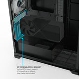 Caja Pc Valkyrie Vk02 Lcd Negra, Vidrio Templado Vk-Case02lcd