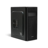 Caja Pc Zalman T6 Carcasa De Ordenador Midi Tower Negro