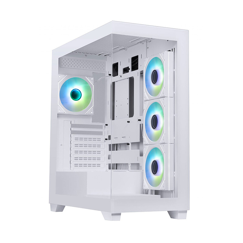 Caja Semitorre Atx Ceto 500 A-Rgb White Bitfenix Bahías: 3.5'' (2+1) / 2.5'' (2+1)/ Pci-E: 7 Slots/ Atx