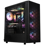 Caja Semitorre Atx Hades F-Rgb Negro Bitfenix Atx/ 2 X Usb 3.0/ 2x 3,5  4x2,5