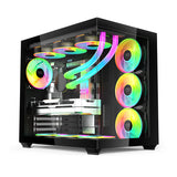 Caja Semitorre Atx Xc-800 Pro Argb Keepout Atx / 2x Usb 2.0 / 1x Usb 3.0 / Sin Fuente