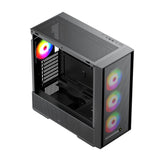 Caja Semitorre Atx Xc-805 Mesh Argb Keepout Bahías Int.: 1x3.5'', 1x2.5'' / Usb: 2xusb 3.0 / Audio: In/Out