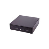 Cajon Portamonedas Hs-410 Automático Negro Pisabilletes Metal 410 X 415 X 99