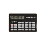 Calculadora De Bolsillo Vector Kav Ch-853, 8 Dígitos, 83 X 53 Mm, Negra