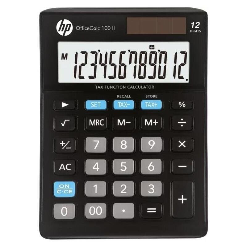 Calculadora De Oficina Hp-Oc 100 Ii/Int Bx Negra