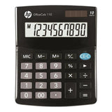 Calculadora De Oficina Hp-Oc 110/Int Bx Negra