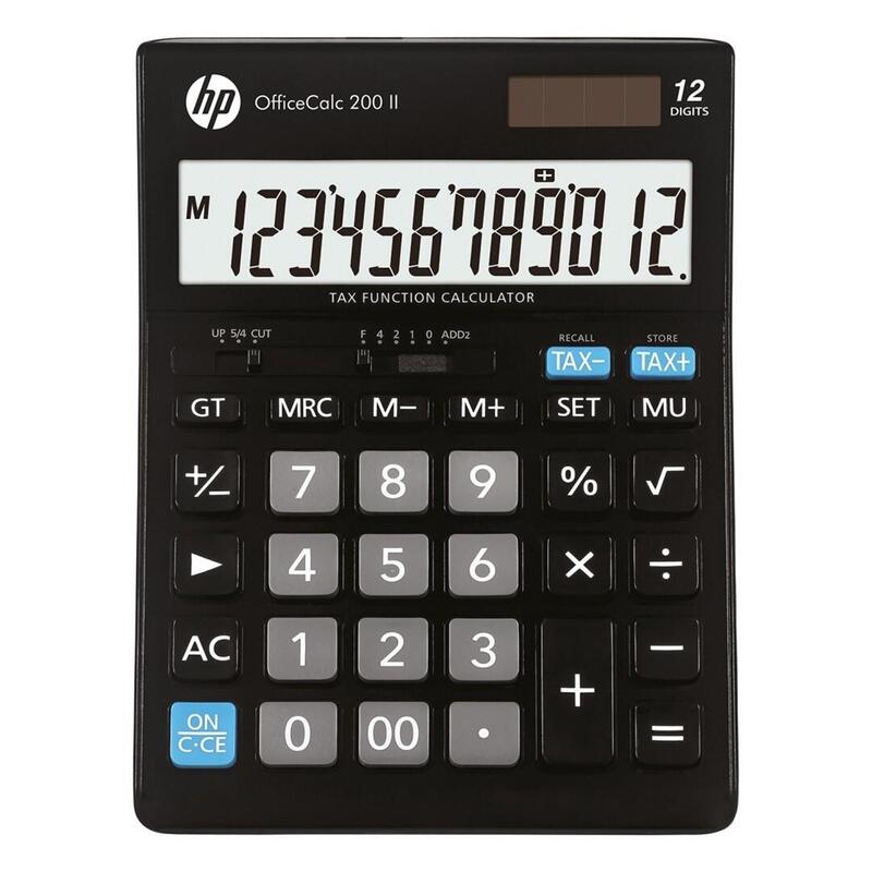 Calculadora De Oficina Hp-Oc 200 Ii/Int Bx Negra