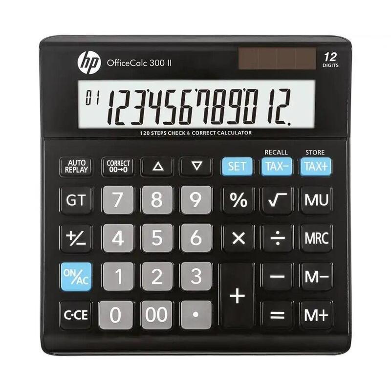 Calculadora De Oficina Hp-Oc 300 Ii/Int Bx Negra