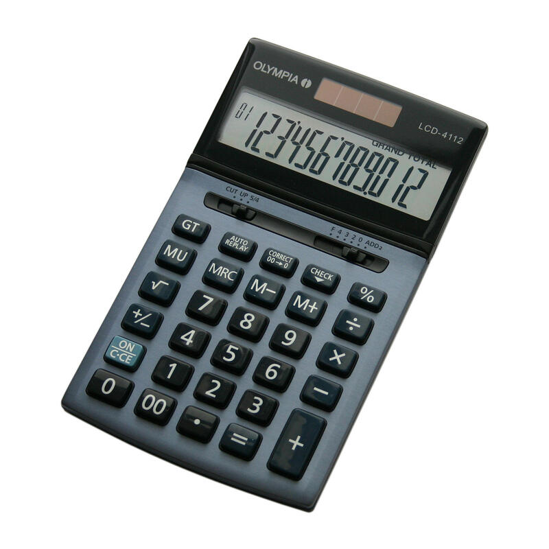 Calculadora Olimpia Lcd-4112
