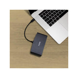 Caldigit Thunderbolt 3 Mini Dock Alámbrico Negro, Gris