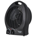 Calefactor Adler Ad 7761 Fan Heater, 2000 W, Black
