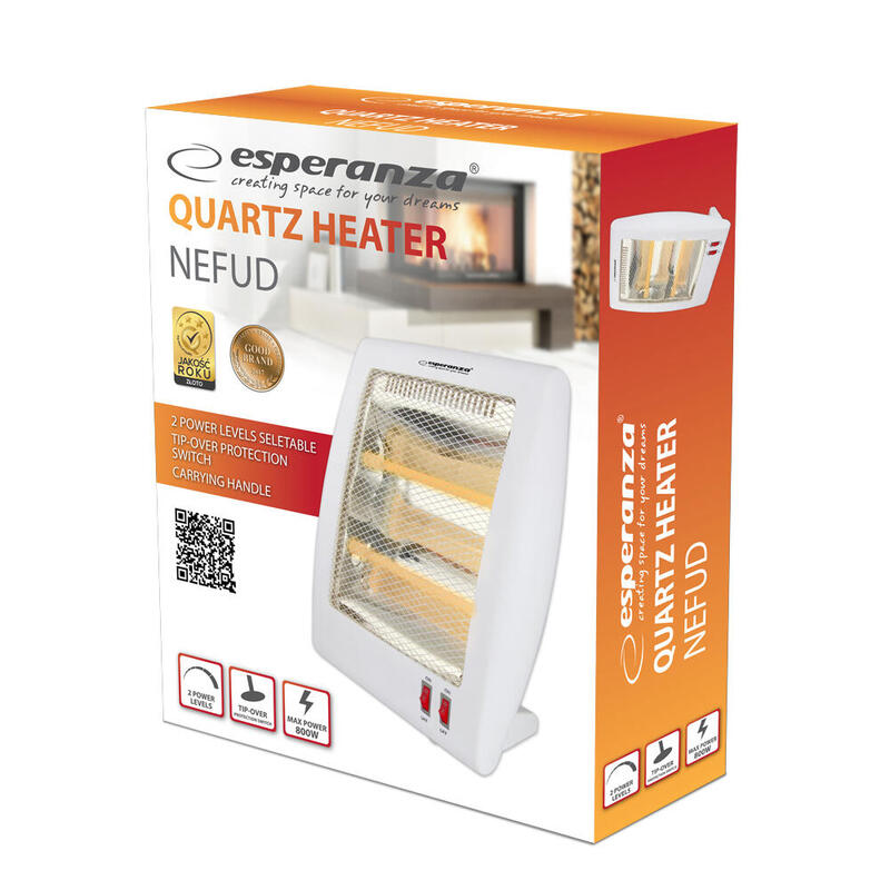 Calefactor De Cuarzo Esperanza 400w / 800w Nefud