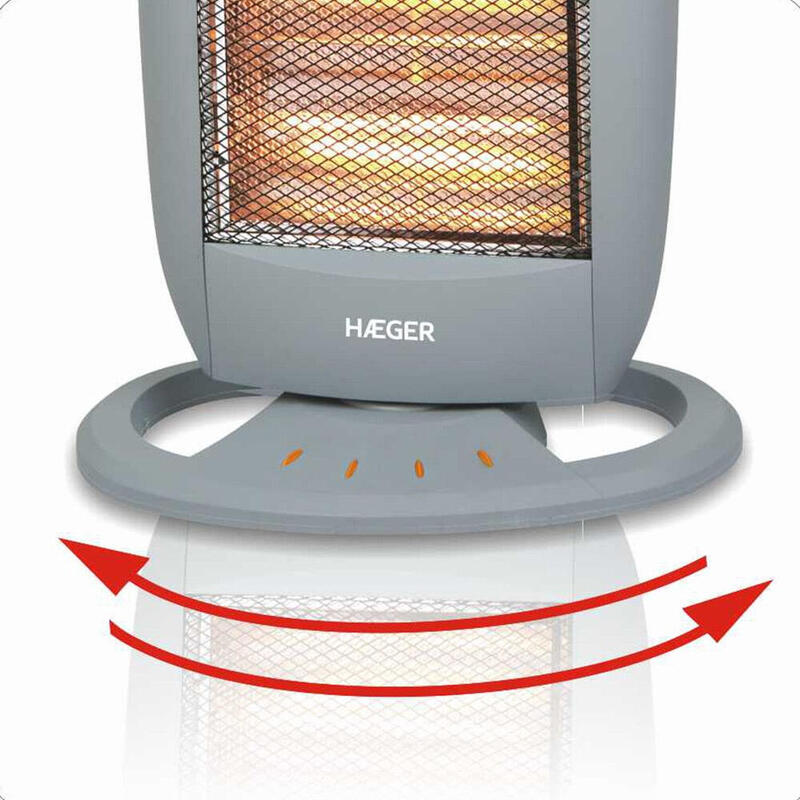 Calefactor Halogeno Haeger 12000plus  Hh-120.002a