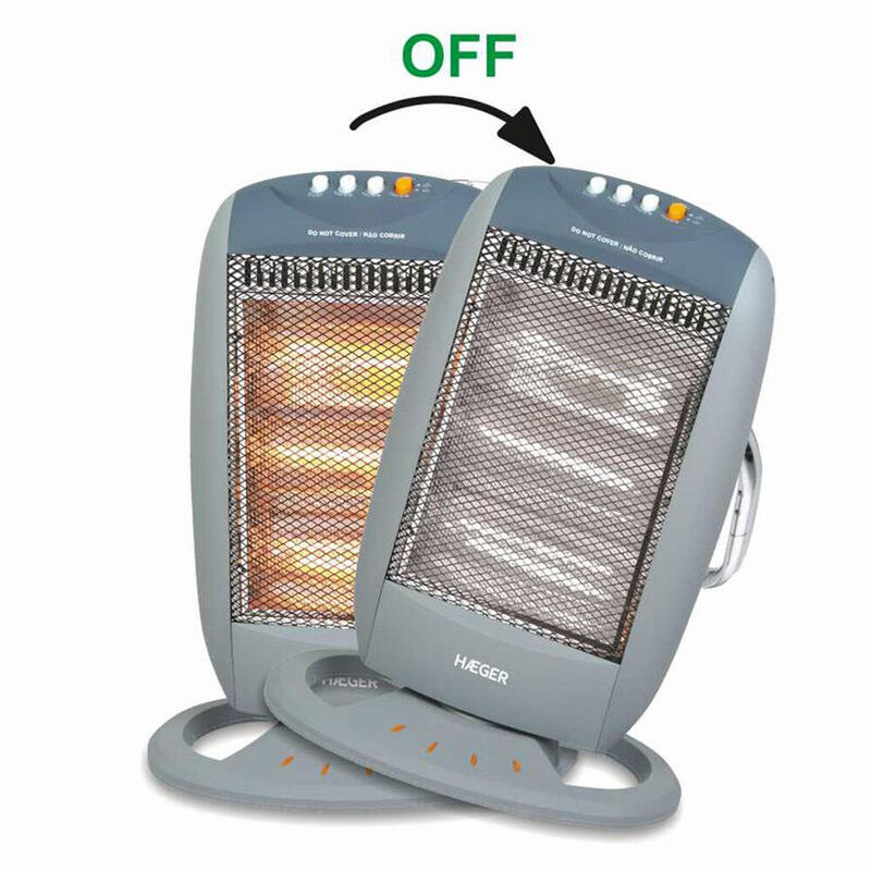 Calefactor Halogeno Haeger 12000plus  Hh-120.002a