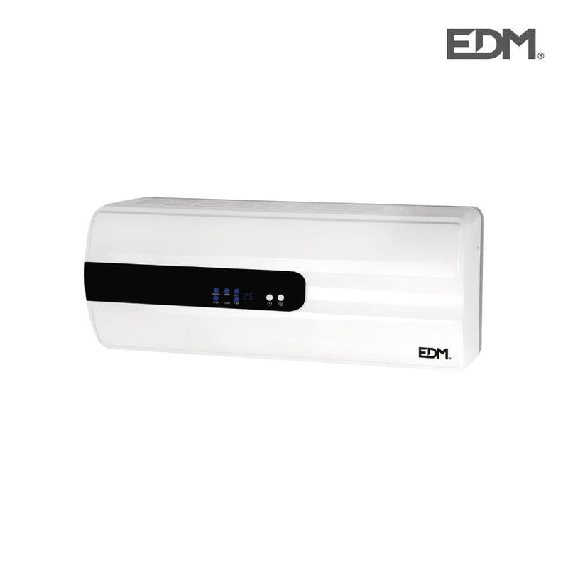 Calefactor Split Ceramico - 1000/2000w - Con Mando Distancia - Edm