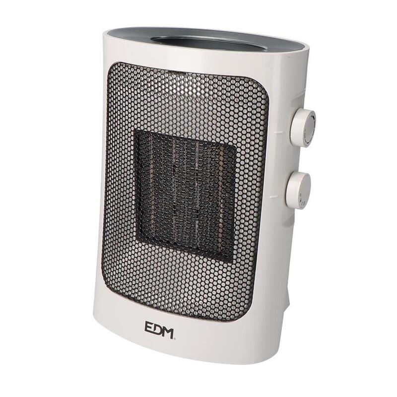 Calefactor Vertical 1000-1500w Color Gris Edm