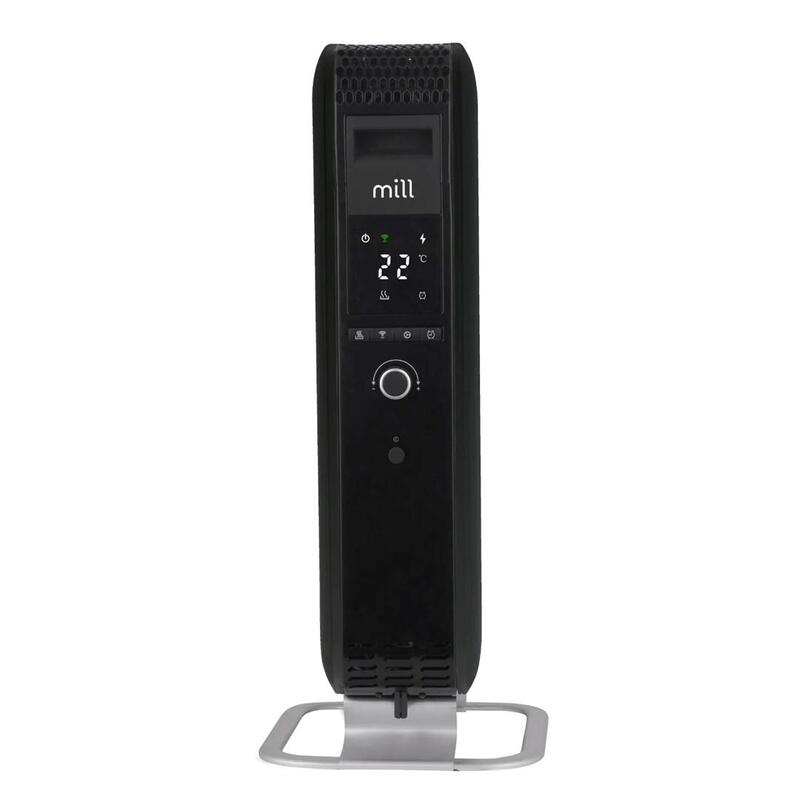 Calentador De Aceite Wifi + Bluetooth Mill Oil2000wifi3 Negro