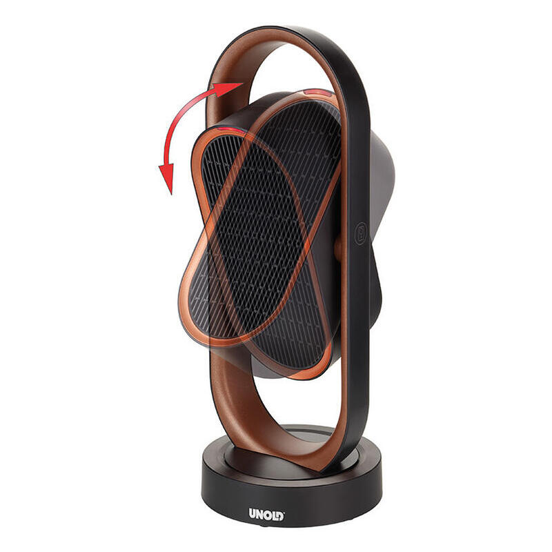 Calentador De Ventilador De Cerámica Unold 86535 Modelo 3d