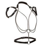 Calexotics - Euphoria Arnés Estilo Cabestro Con Múltiples Cadenas Premium