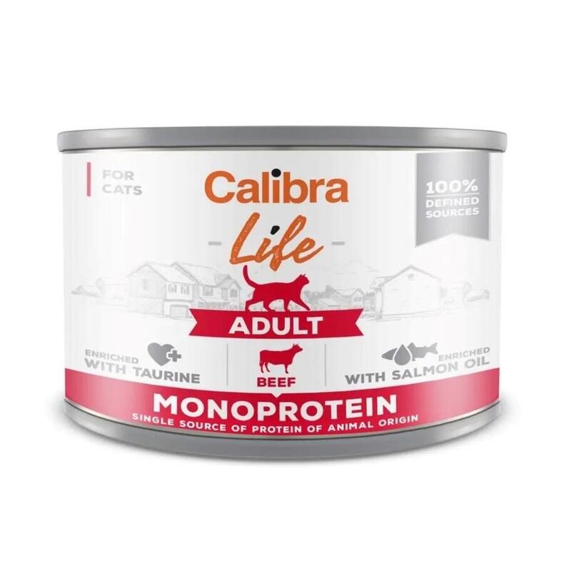 Calibra Cat Life Adult Beef 200g