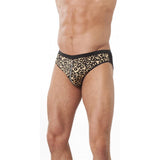 Calzoncillo Con Cremallera Leopardo Talla Unica