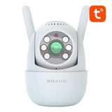 Cámara Avatto Ipc-Od-02 4mp Wifi Ip65 Blanco De Seguridad Exterior