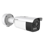 Cámara Bullet Ip Biespectro 5mp Térmica 3.6mm 160×120 Y Óptica 4.3mm 2688×1944 Ik10