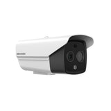 Cámara Bullet Ip Biespectro Óptico 8mm Y Térmico 9.7mm 4g Ir Y Luz Blanca 30m Vca Ip67 Ik10
