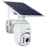 Cámara De Seguridad Ip Escam Qf480 Solar 1080p 355º 4g/Lte