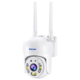 Cámara De Seguridad Ip Escam Ty114 Hd 4mp Blanco