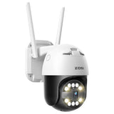 Zosi C296 5mp 3k Wifi P/T Poe Ip66 Blanco + Tarjeta Microsd 32gb