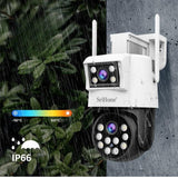 Cámara De Seguridad Sricam Sh048 (Doble Lente)